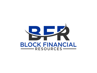 Block Financial Resources (BFR) logo design by akhi