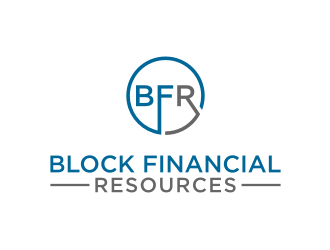 Block Financial Resources (BFR) logo design by logitec