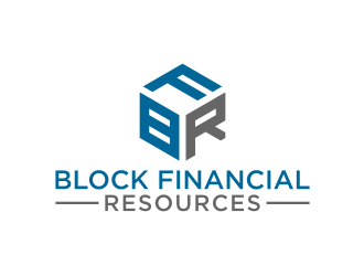 Block Financial Resources (BFR) logo design by logitec