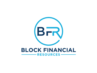 Block Financial Resources (BFR) logo design by bricton