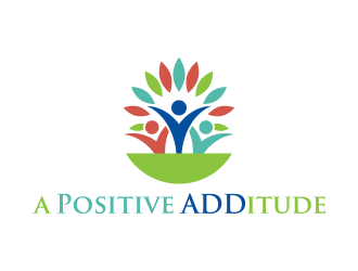 A Positive ADDitude logo design by lexipej