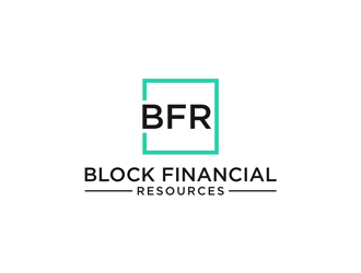 Block Financial Resources (BFR) logo design by alby