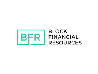 Block Financial Resources (BFR) logo design by alby