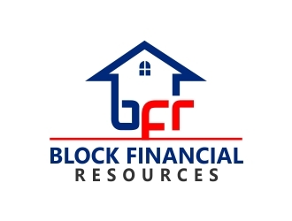 Block Financial Resources (BFR) logo design by onetm