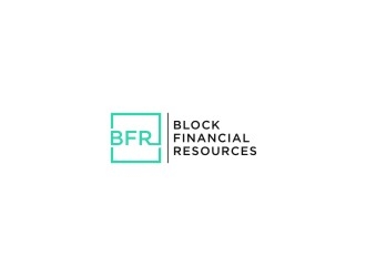 Block Financial Resources (BFR) logo design by Franky.