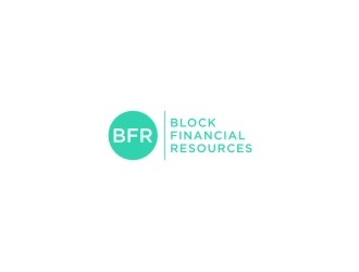 Block Financial Resources (BFR) logo design by Franky.