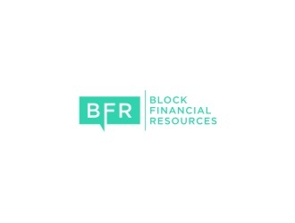 Block Financial Resources (BFR) logo design by Franky.