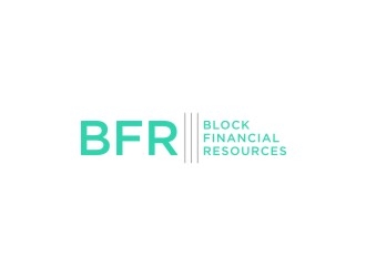 Block Financial Resources (BFR) logo design by Franky.