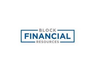 Block Financial Resources (BFR) logo design by bricton