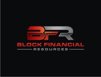 Block Financial Resources (BFR) logo design by bricton