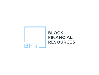 Block Financial Resources (BFR) logo design by enilno