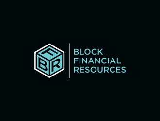 Block Financial Resources (BFR) logo design by alby