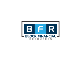 Block Financial Resources (BFR) logo design by pakderisher