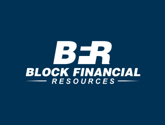 Block Financial Resources (BFR) logo design by pakderisher