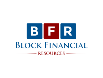 Block Financial Resources (BFR) logo design by Girly