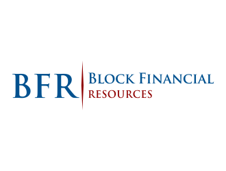 Block Financial Resources (BFR) logo design by Girly