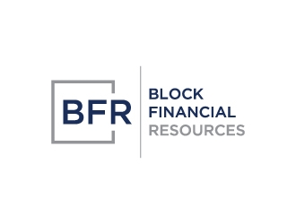 Block Financial Resources (BFR) logo design by labo