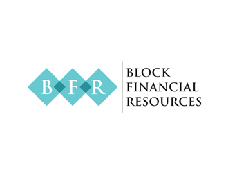 Block Financial Resources (BFR) logo design by alby