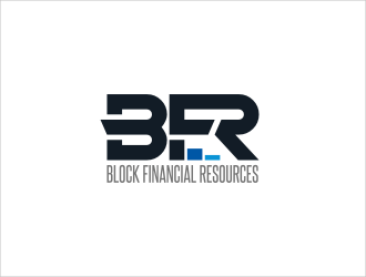 Block Financial Resources (BFR) logo design by catalin