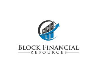 Block Financial Resources (BFR) logo design by noviagraphic