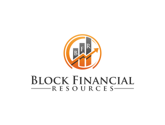 Block Financial Resources (BFR) logo design by noviagraphic