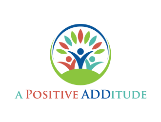 A Positive ADDitude logo design by lexipej