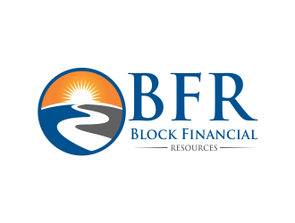 Block Financial Resources (BFR) logo design by Girly