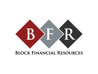 Block Financial Resources (BFR) logo design by J0s3Ph