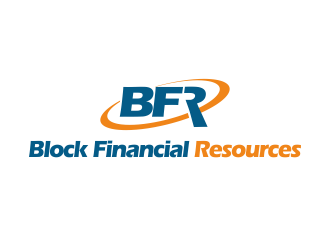 Block Financial Resources (BFR) logo design by YONK