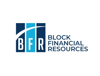 Block Financial Resources (BFR) logo design by jaize