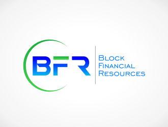 Block Financial Resources (BFR) logo design by serprimero