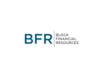 Block Financial Resources (BFR) logo design by logitec