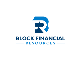 Block Financial Resources (BFR) logo design by catalin