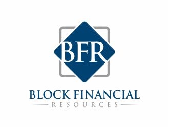 Block Financial Resources (BFR) logo design by 48art