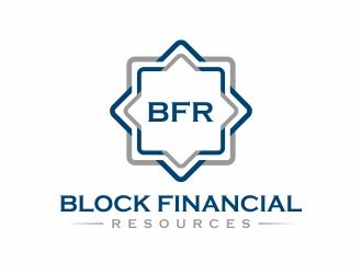 Block Financial Resources (BFR) logo design by 48art