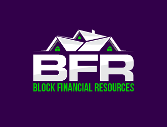 Block Financial Resources (BFR) logo design by PRN123