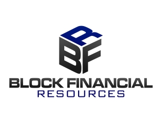 Block Financial Resources (BFR) logo design by xteel