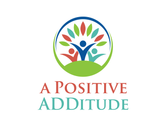 A Positive ADDitude logo design by lexipej