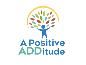 A Positive ADDitude logo design by megalogos