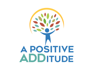 A Positive ADDitude logo design by megalogos