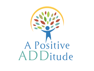 A Positive ADDitude logo design by megalogos