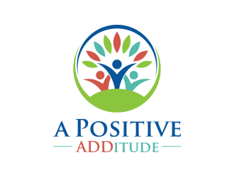 A Positive ADDitude logo design by lexipej