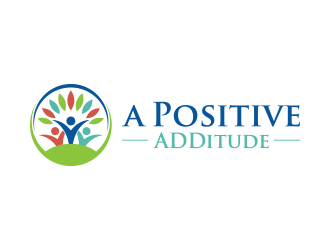 A Positive ADDitude logo design by lexipej