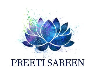 Preeti Sareen logo design by Nunku