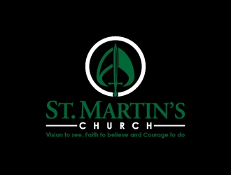 St. Martins Church logo design by gipanuhotko