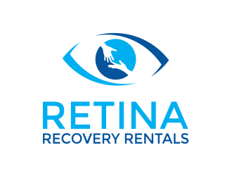 Retina Recovery Rentals logo design by Girly