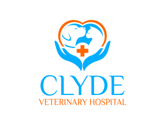 Clyde Veterinary Hospital logo design by logy_d