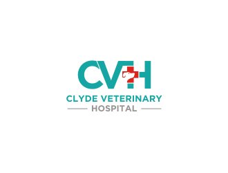 Clyde Veterinary Hospital logo design by cintya