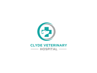 Clyde Veterinary Hospital logo design by cintya