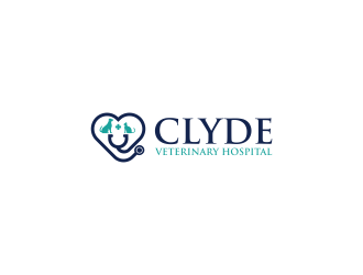 Clyde Veterinary Hospital logo design by ammad